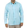 Casual Aqua Shirt 100% Linen SHIRTS