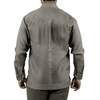 Grey Long Sleeve Guayabera GUAYABERAS