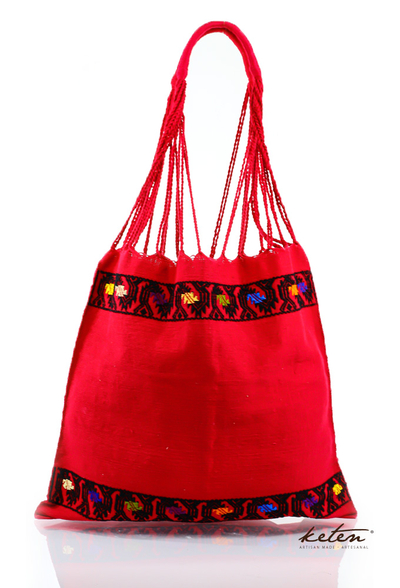 Boho Handwoven Cotton Bag BAGS & POUCHES