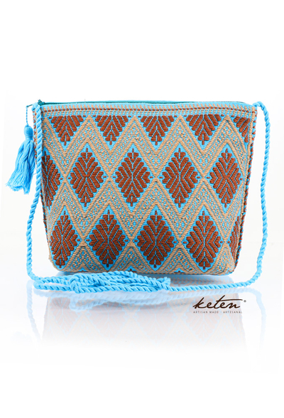 Aqua Shoulder Pouch Waist Loom BAGS & POUCHES