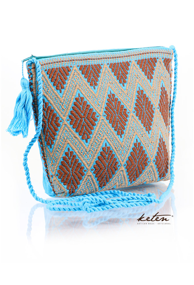 Aqua Shoulder Pouch Waist Loom BAGS & POUCHES