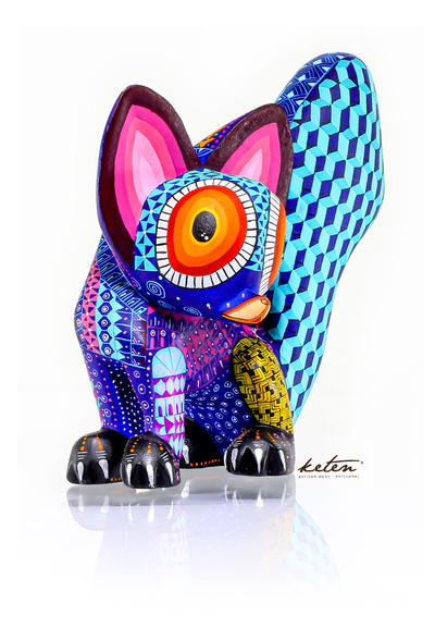 Tarsier Alebrije Hand Carved Wood / Hand Painted Mexican Tarsier ALEBRIJES - CARVED PIECES