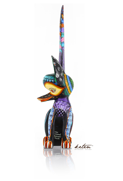 Amazing Carved Wood Hand Painted Squirrel Alebrije ALEBRIJES - CARVED PIECES