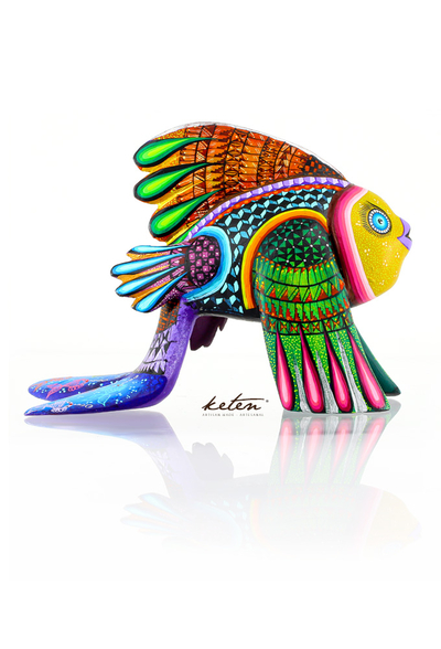 Fish Alebrije Hand Carved Wood Hand Painted ALEBRIJES - CARVED PIECES