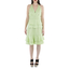 Strapless Green Mojito Linen Dress DRESSES